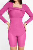 Maxi dress featuring supportive contouring and smooth fabric