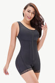 Front view of lace-trimmed scoop neck shaper