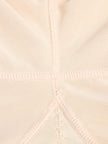 Long sleeve top in soft pink with floral pattern and ruffled collar